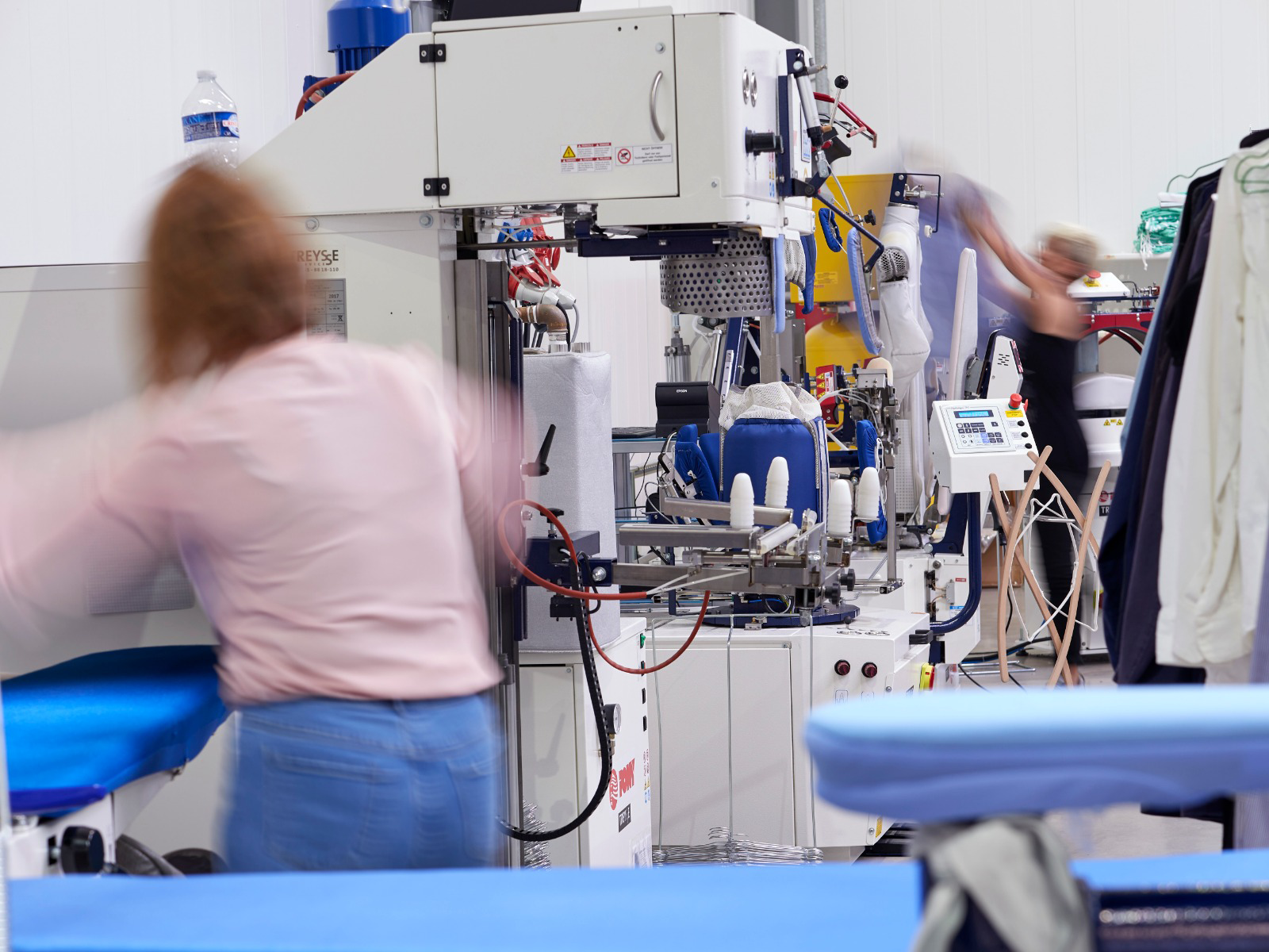 Our professional team at work