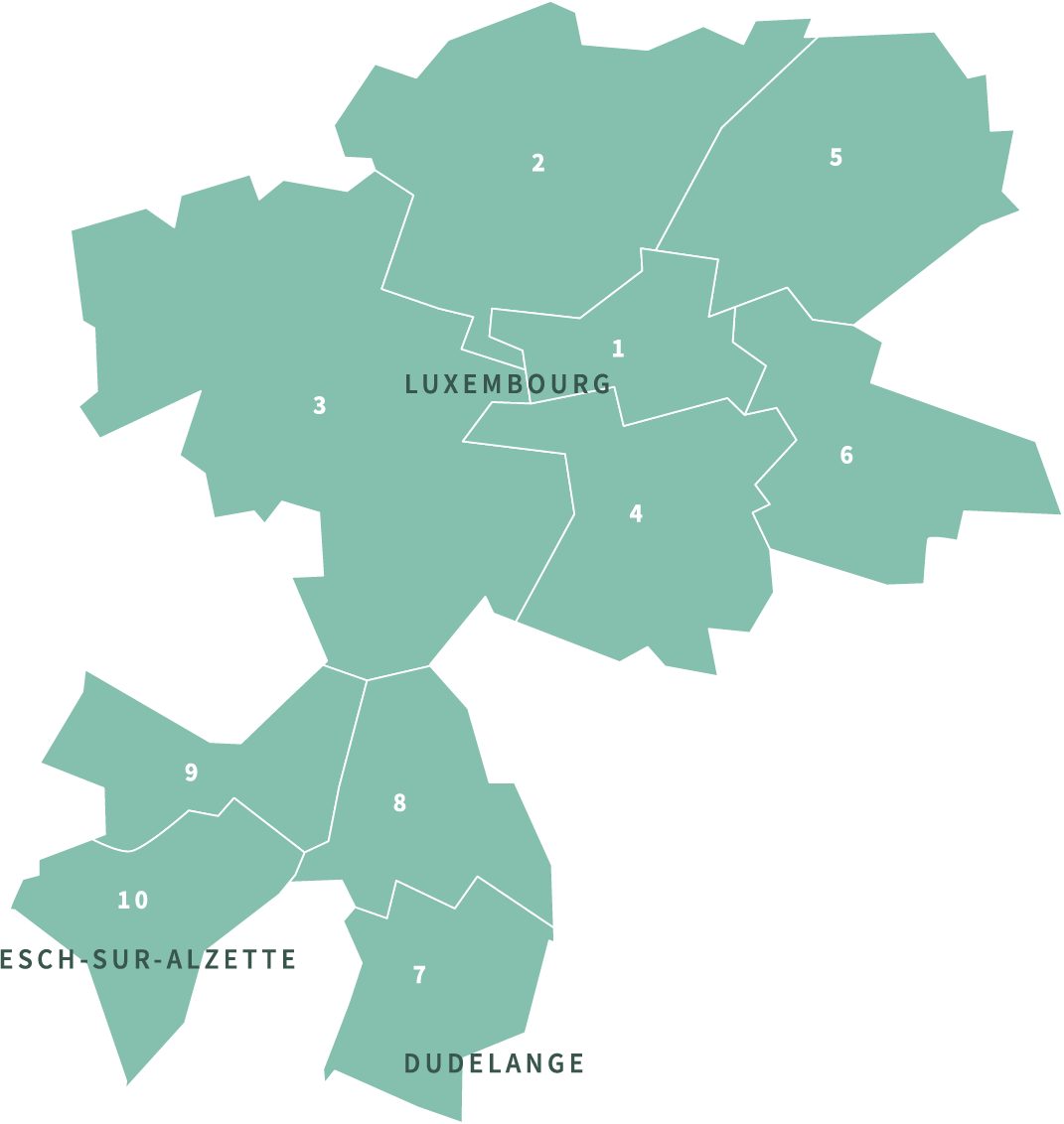 Luxembourg Coverage Map